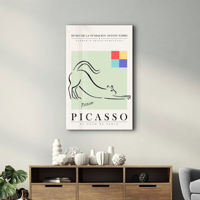 Wallity Pintura Decorativa de Vidrio Templado Multicolor 46 x 72 cm Wallity Pintura Decorativa de Vidrio Templado Multicolor 46 x 72 cm